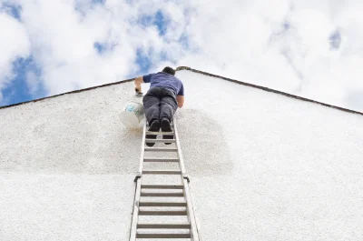 Peinture extérieure à Montreuillon — façades et ravalement